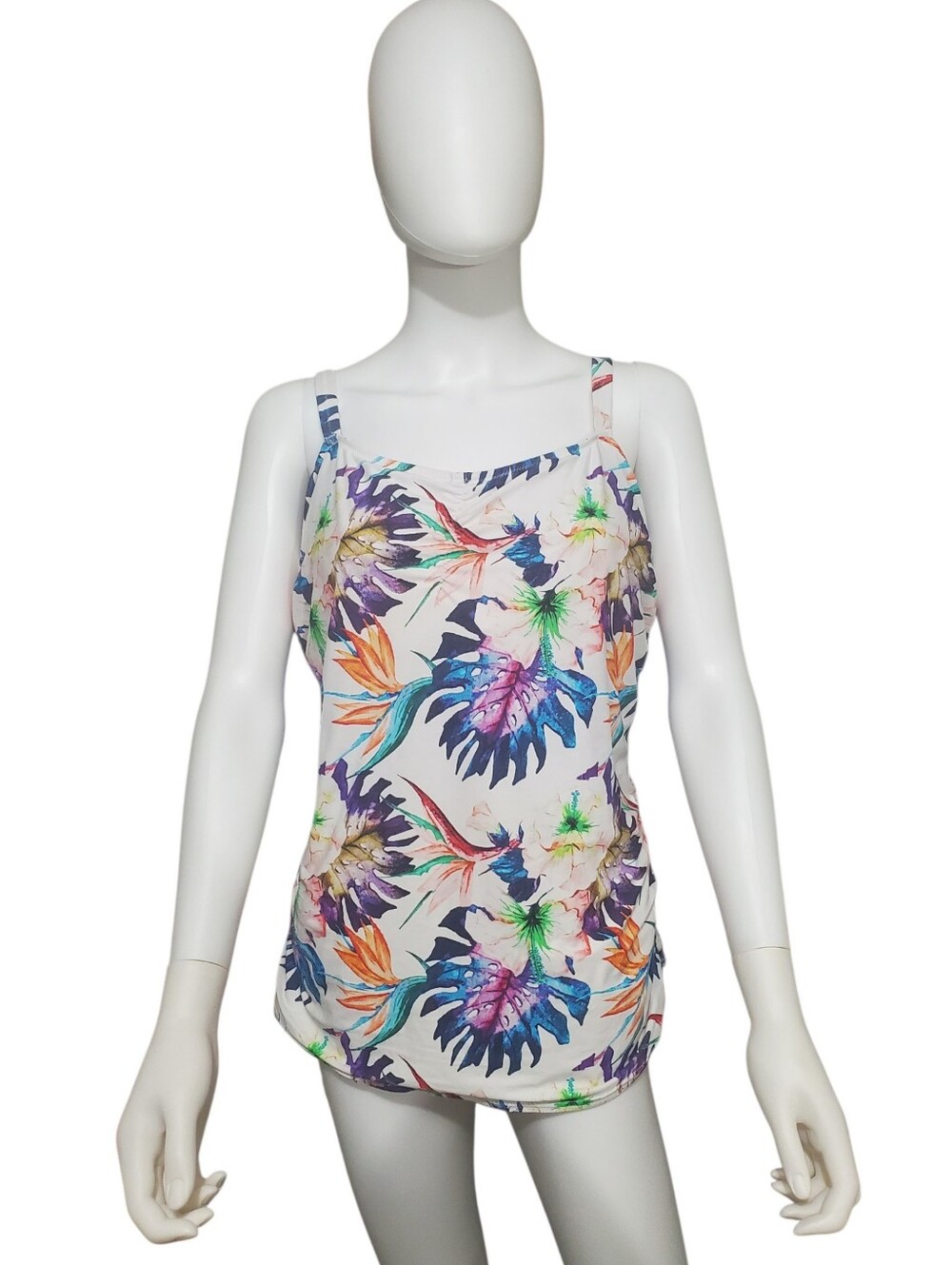 Fantasie Tropical Underwire Tankini Top US 40J UK 40GG